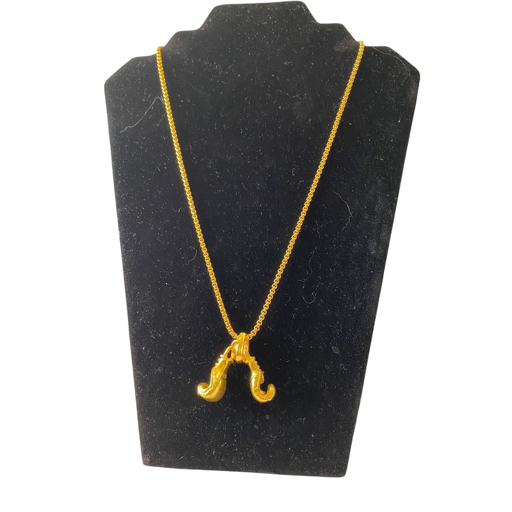 Boxing‎ Gloves Pendant Necklace Gold Tone Fashion Jewelry 21-50cm Length